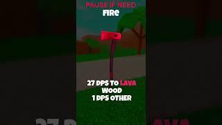 Lumber Tycoon 2 all axe damage #shorts