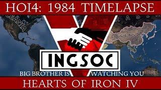 Hearts of Iron 4: 1984 Mod Timelapse