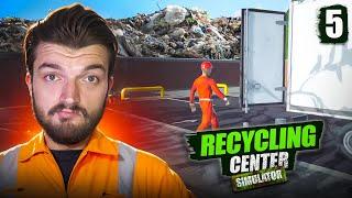 ИЗБАВЛЯЕМ ЛЮДЕЙ ОТ МУСОРА И ЗАРАБАТЫВАЕМ НА ЭТОМ l ШКИПЕР В RECYCLING CENTER SIMULATOR [5]