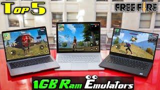 (New) Top 5 Best Emulators For Free Fire Low End PC (1 GB RAM AND 1 CORE ONLY)