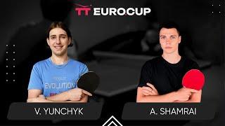 15:30 Valentyn Yunchyk - Andrii Shamrai 23.09.2024 TT Euro.Cup Ukraine Elite. TABLE 3