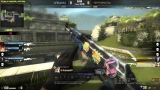 CS:GO | 1 vs 4 (ak-47) | KubasoFF | MG-1