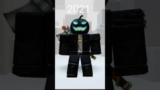 Эволюция моего скина в роблокс 2020-2022 Roblox trend! #roblox #shorts #роблокс #тренд  #скины