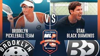 Brooklyn Pickleball Team v Utah Black Diamonds at the Edward Jones MLP Phoenix presented by DoorD