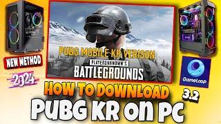 How to Download Pubg KR On Your PC GameLoop 2024  | Download Pubg Korean 3.2 On Your Pc | PUBG KR