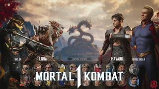 Mortal Kombat 1 - All Characters & Kameo Fighters + Stages & DLC (Takeda & Ferra) *Updated*