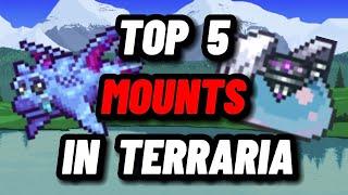 The TOP 5 BEST MOUNTS in Terraria (1.4)