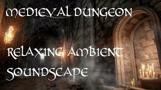 Relaxing Ambient Soundscape - Medieval Dungeon - Chains - Howling Wind - Creaks - Dripping Water