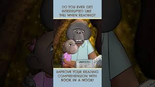 Do you ever get interrupted like this when reading?  #letsreadabook #animation #kidsread