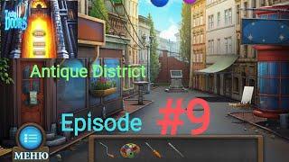 Tricky Doors - Level 9 Antique District Walkthrough Прохождения