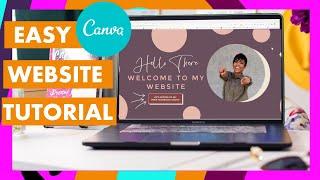 How to Create a Canva Website Design in 1 Hour or Less | Taylor Made It Ep. 3