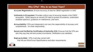 All You Need to Know About the CBRS Certified Professional Installer CPI Process