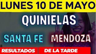 Resultados Quinielas Vespertinas de Santa Fe y Mendoza, Lunes 10 de Mayo