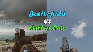 Call Of Duty Modern Warfare 2 VS Battlefield 4: Weapons Showcase