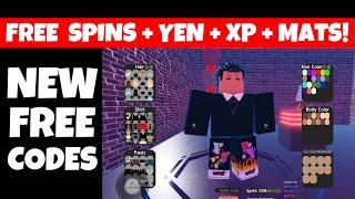 *NEW* FREE CODES Project Ghoul gives Free Spins + Free Yen + Free EXP + Free Mats  |   ROBLOX Anime