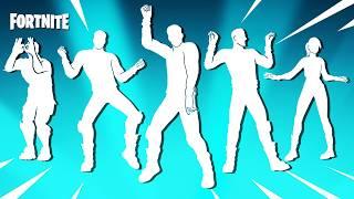 ALL ICON SERIES DANCES & EMOTES IN FORTNITE (Bye Bye Bye , Deep Explorer, What You Want, Get Griddy)