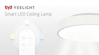 Xiaomi Yeelight Smart LED Ceiling Lamp - подключение и тестирование потолочного светильника