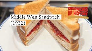 Middle West Sandwich (1932) on Sandwiches of History⁣