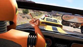 Crash Test Dummy ROAD RAGE 2 | BeamNG.drive