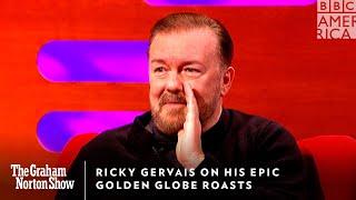 Ricky Gervais on His Epic Golden Globe Roasts  Graham Norton Show | Fri | BBC America