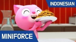 [Indonesian dub.] MiniForce S1 EP 08 : Lucy Sang Koki