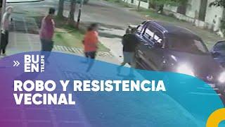 Los VECINOS de MORÓN salieron al RESCATE y FRUSTRARON un ROBO #BuenTelefe