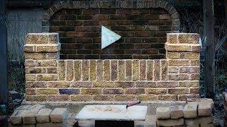 HOW TO build a brick GARDEN WALL
