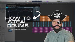 HOW TO STEAL ANY DRUM SAMPLE FROM YOUR FAVORITE TRACKS!  ‍️