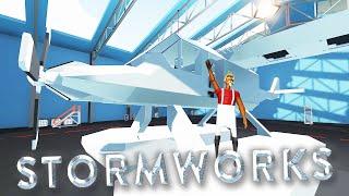 МОЙ ПЕРВЫЙ САМОЛЕТ! | Stormworks: Build and Rescue (Карьера, эп. 40 / Cloud.I.am)