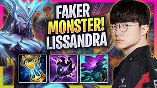 FAKER IS A MONSTER WITH LISSANDRA! - T1 Faker Plays Lissandra MID vs Zeri! | Season 2024