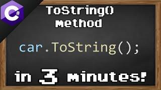 C# ToString method 