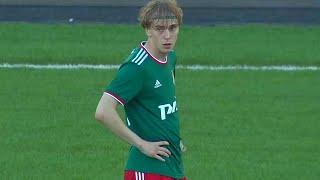 18 year old Ilya Belikov for Lokomotiv Moscow U19 2021/2022