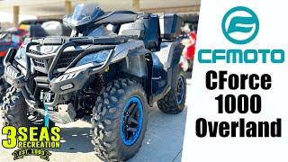 FIRST LOOK: 2022 CFMoto CForce 1000cc Overland ATV! Best Value Big Bore ATV on the Market!