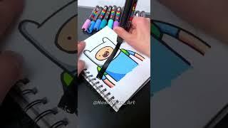 I Ruined My Drawing, But Made it into Art! X-ray Effect! (#Shorts)