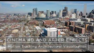 Part 2 - How to Motion Track Architectural Visualization 3D models in Cinema 4D and After Effects