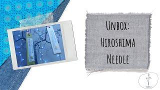 Unbox Sewing Tools | Hiroshima Sashiko Needles + Glass-Head Pins | Tulip Japan | Sew Rogue