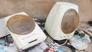 There's no of life  old pc speaker Restoration | Restoration old speaker