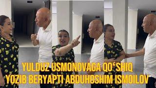 ABDUHOSHIM ISMOILOV YULDUZ USMONOVAGA SHE'R YOZIB BERADI.