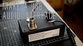 DIY USB Audio Interface with Phantom Power