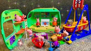 12 Minutes Satisfying With Unboxing Peppa pig  Playset Collection ASMR