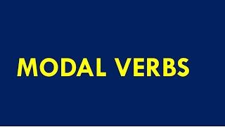 English in Azerbaijan  - Modal Verb ( 1st Part )