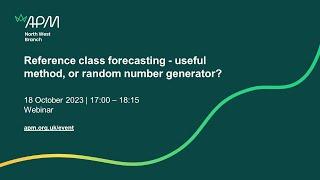 Reference Class Forecasting - useful method, or random number generator?