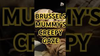 BRUSSELS  MUMMY'S CREEPY GAZE ##mummy #brussels #creepy