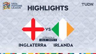 HIGHLIGHTS - Inglaterra vs Irlanda | UEFA Nations League 2024 | TUDN