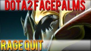 Dota 2 Facepalms - Rage Quit