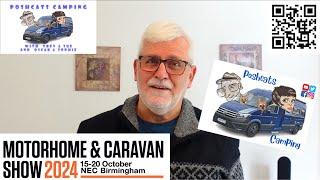 WE ARE GOING to the Motorhome and Caravan Show 2024 | NEC Birmingham | 15-20 October 2024 | Vlog 662