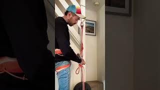 How to Lower with a Petzl Micro Traxion #climbing #shorts