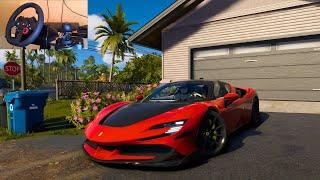 The Crew Motorfest Gameplay - FERRARI SF90 STRADALE | LOGITECH G29.