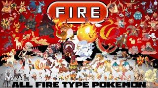 They're Burning Fire Type Pokémon