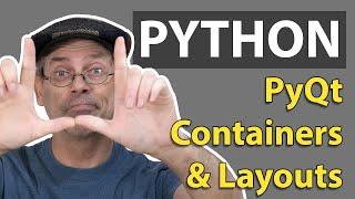 3. Python   PyQt Containers and Layouts